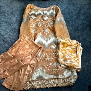 Pakistani dress Indian dress party dress 3 piece